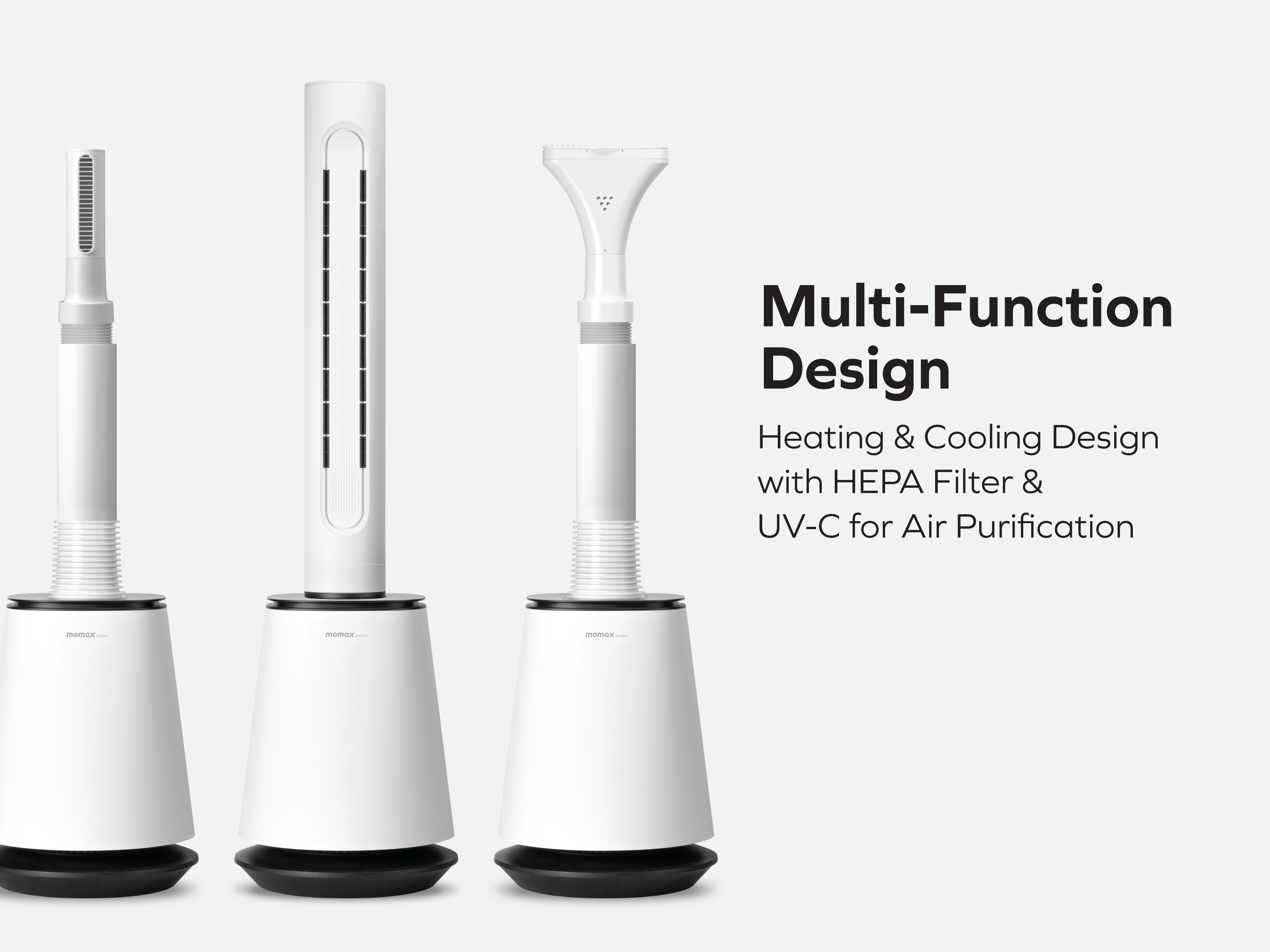 Air Pure Duo IoT 紫外線冷暖淨化風扇 (英規)