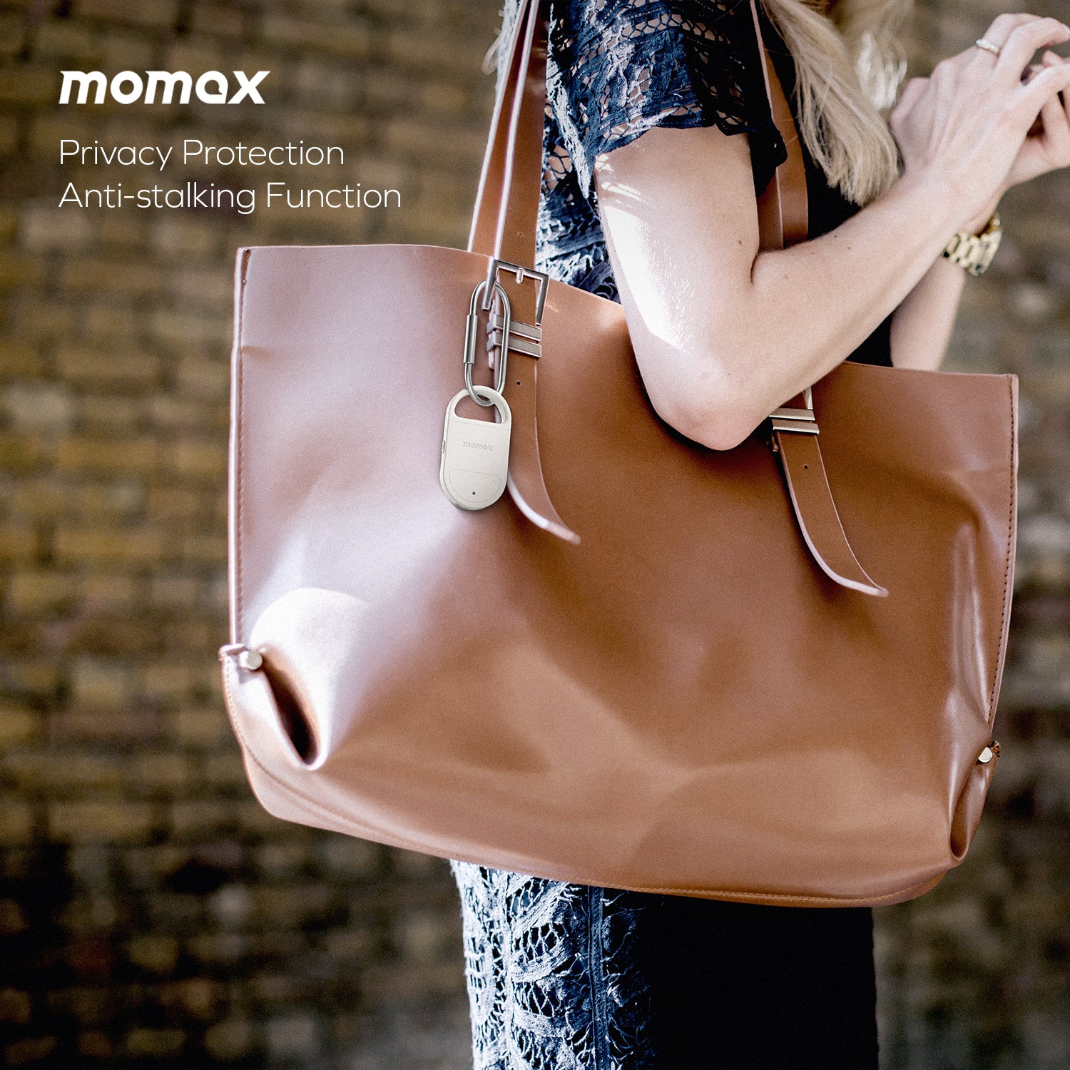 PinBuzz 可充電防盜個人警報器 Find My 全球定位器