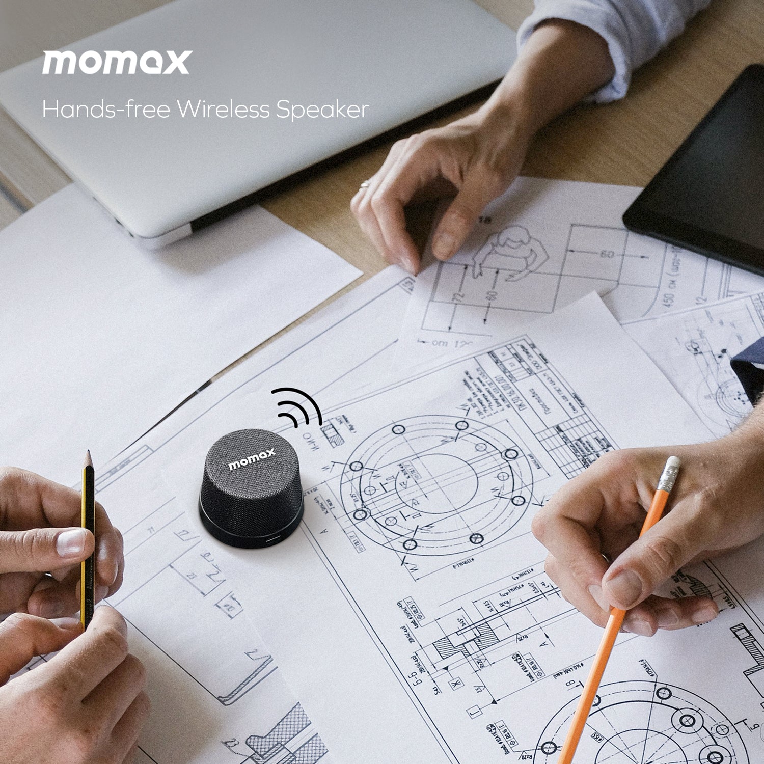 1-Vibe Go 磁吸無線音箱