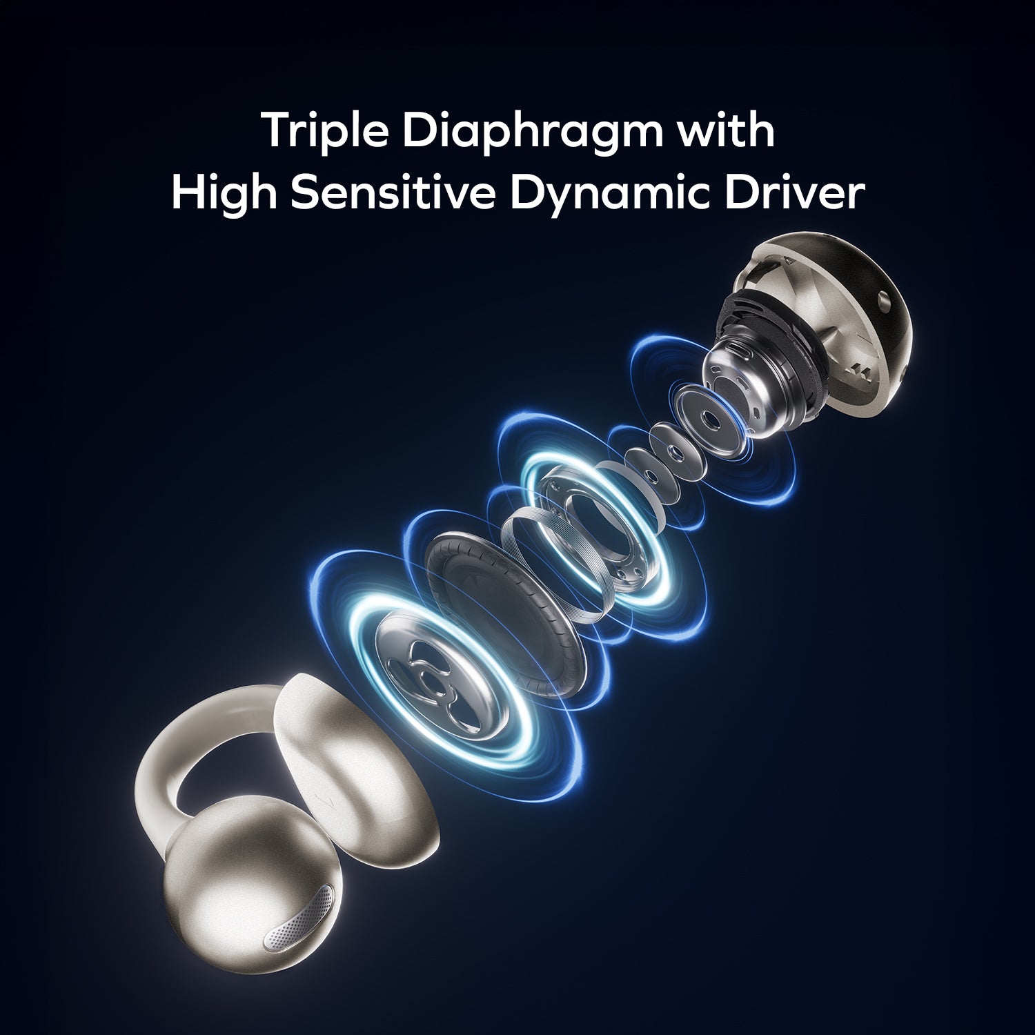 1-VIBE CLIP M.IN.D AI 夾耳式環境降噪耳機