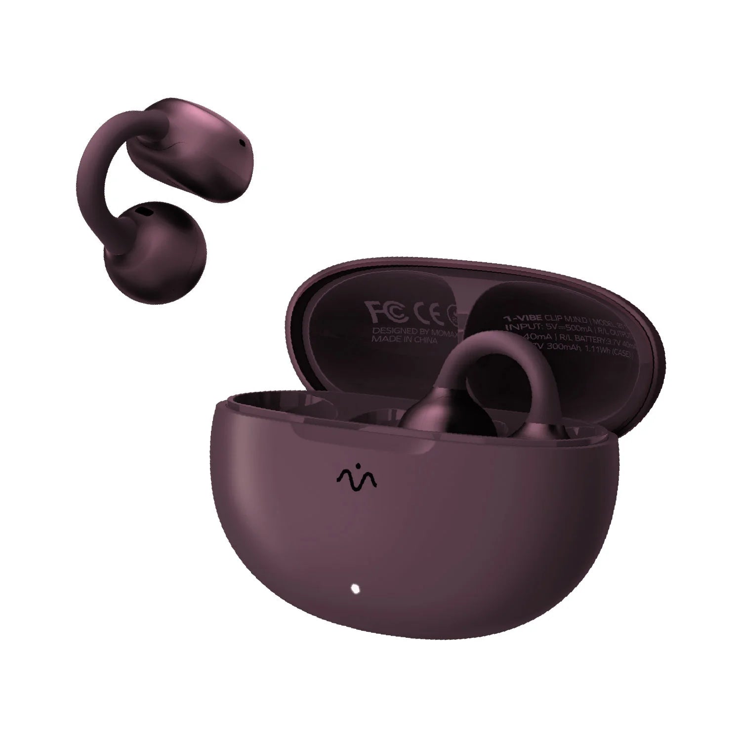 1-VIBE CLIP M.IN.D AI 夾耳式環境降噪耳機