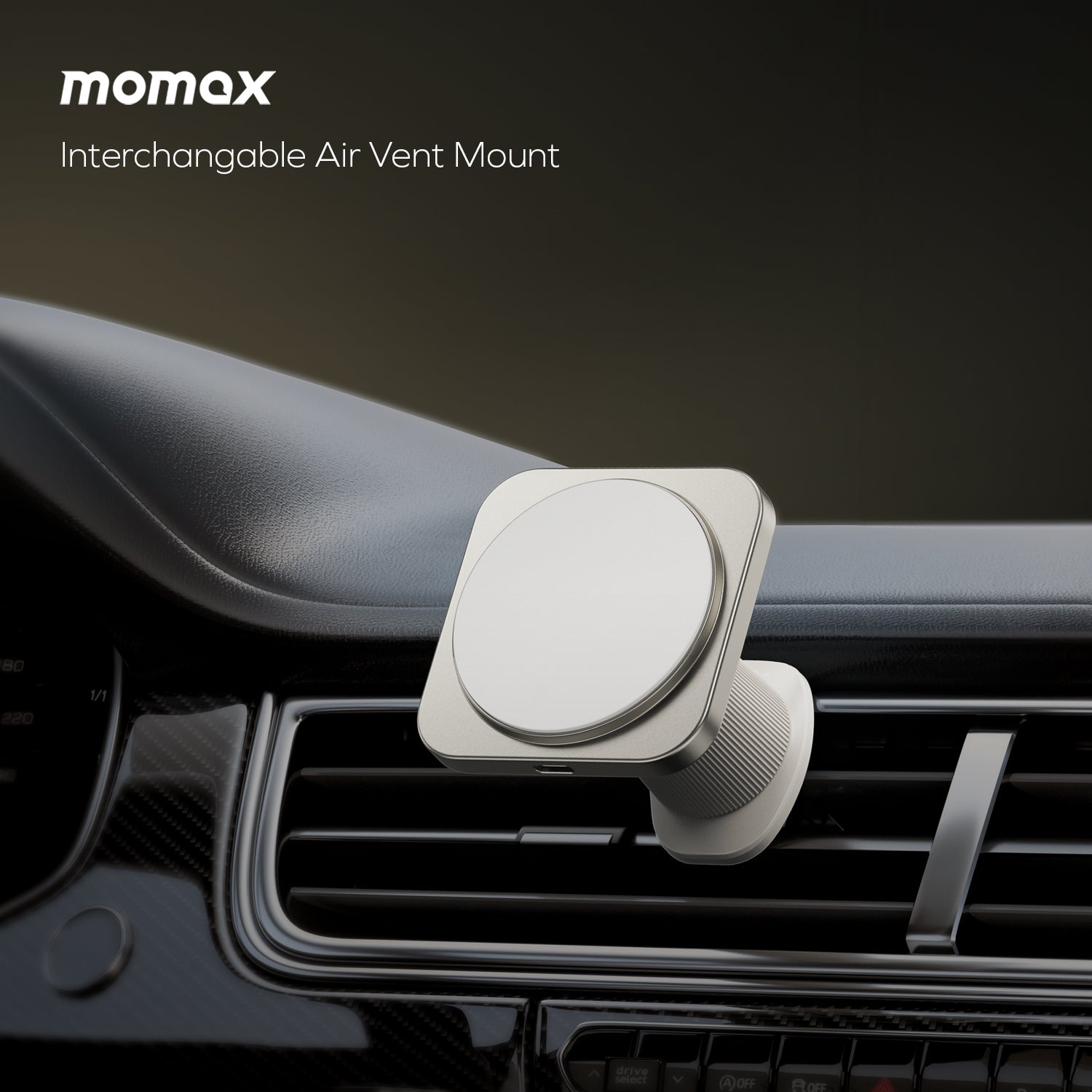 Q2.Mag Mount 15W 無線充電車載重力支架