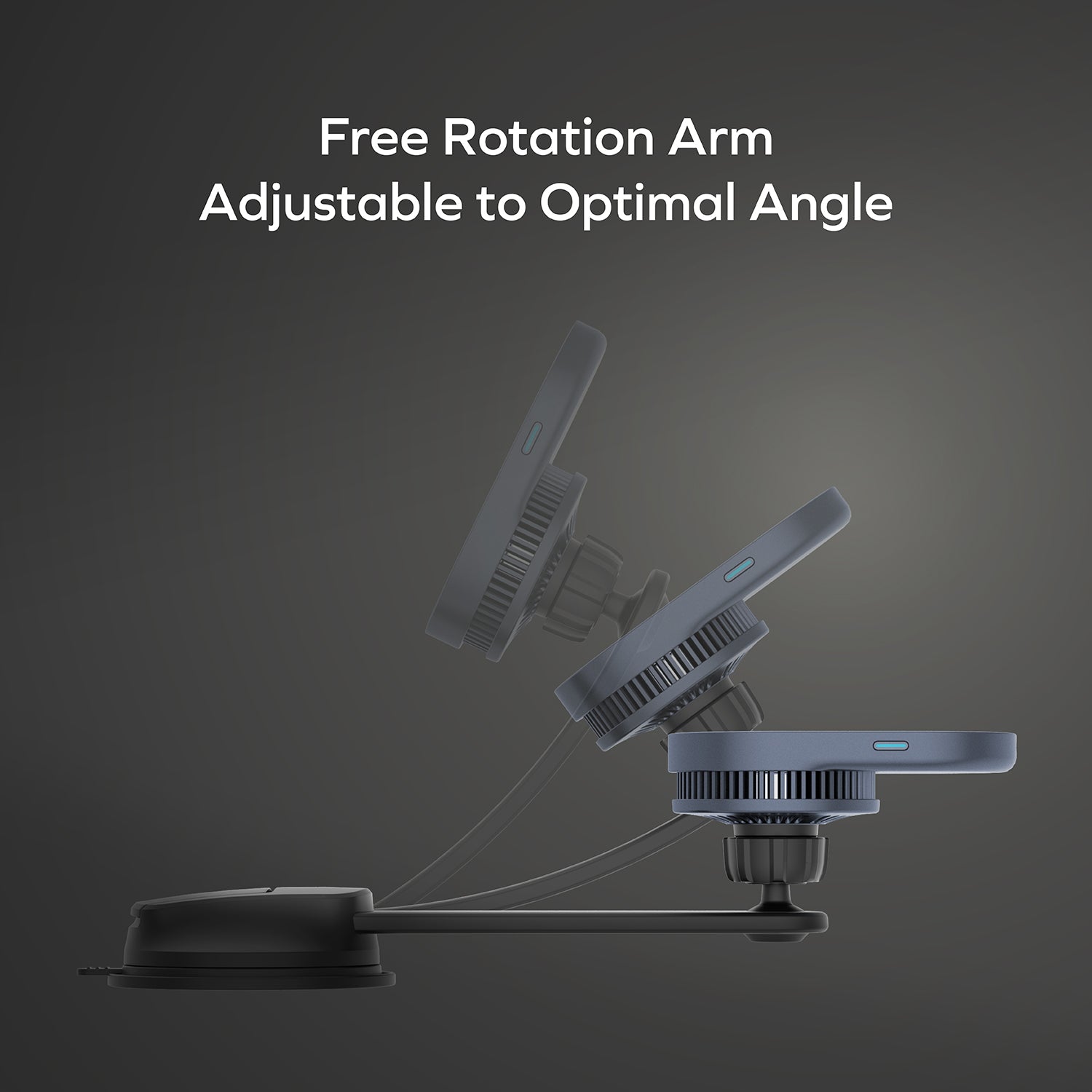 1-Move Q.Mag 磁吸無線充電車載支架