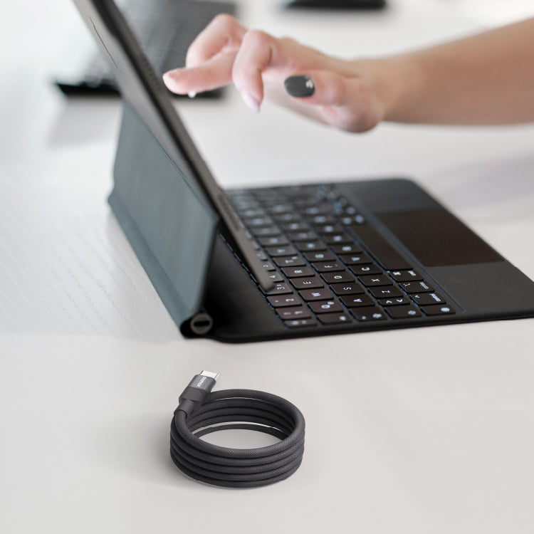 Mag.link 66W USB-A to USB-C magnetic connection cable (1m)