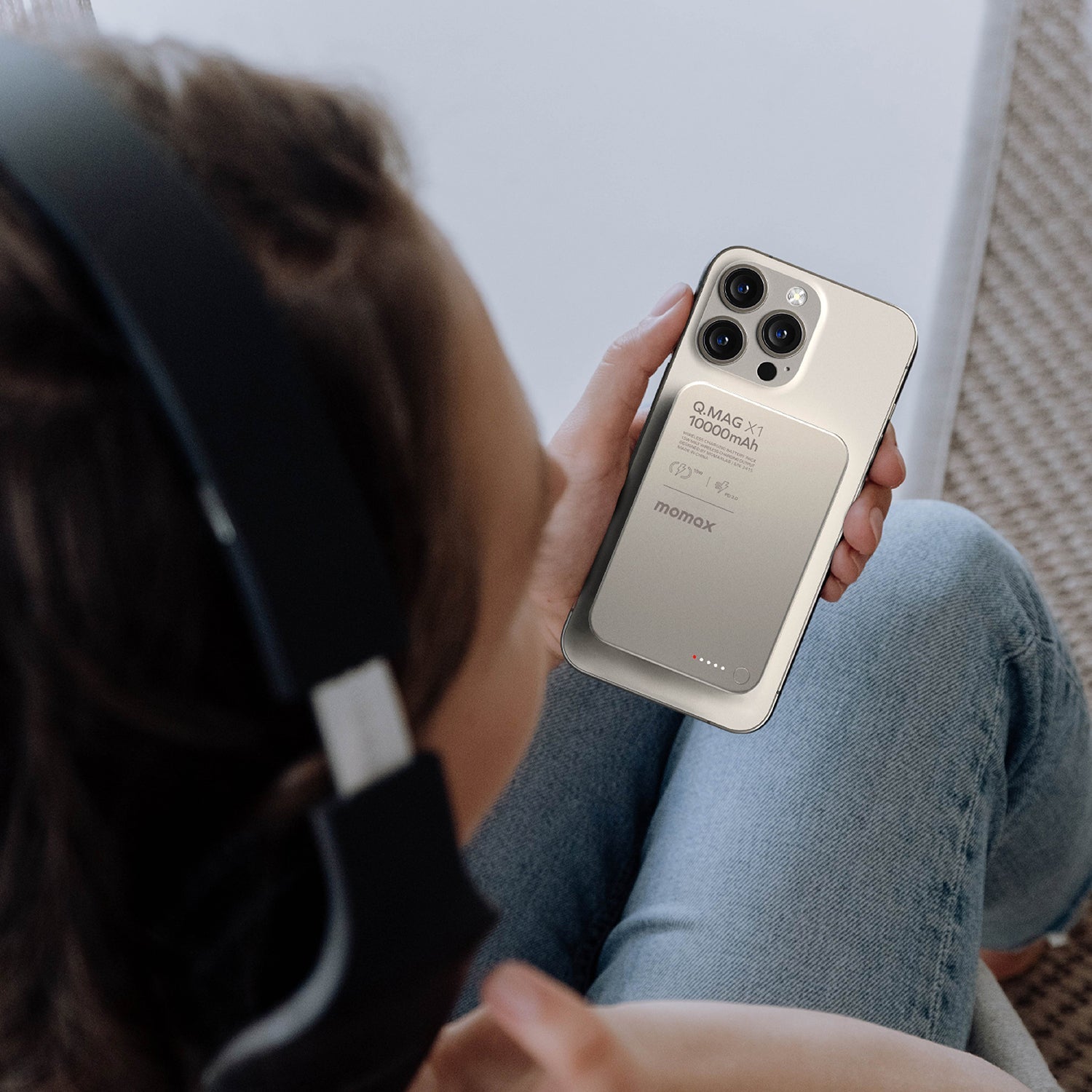 Q.Mag X1 10000mAh 超薄磁吸流動電源 - 第二代 (CCC 認證)