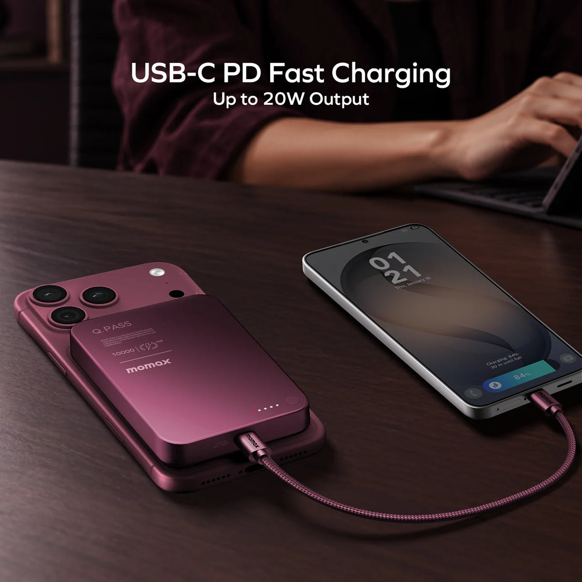 1-Power Q.Pass 10000mAh 磁吸流動電源