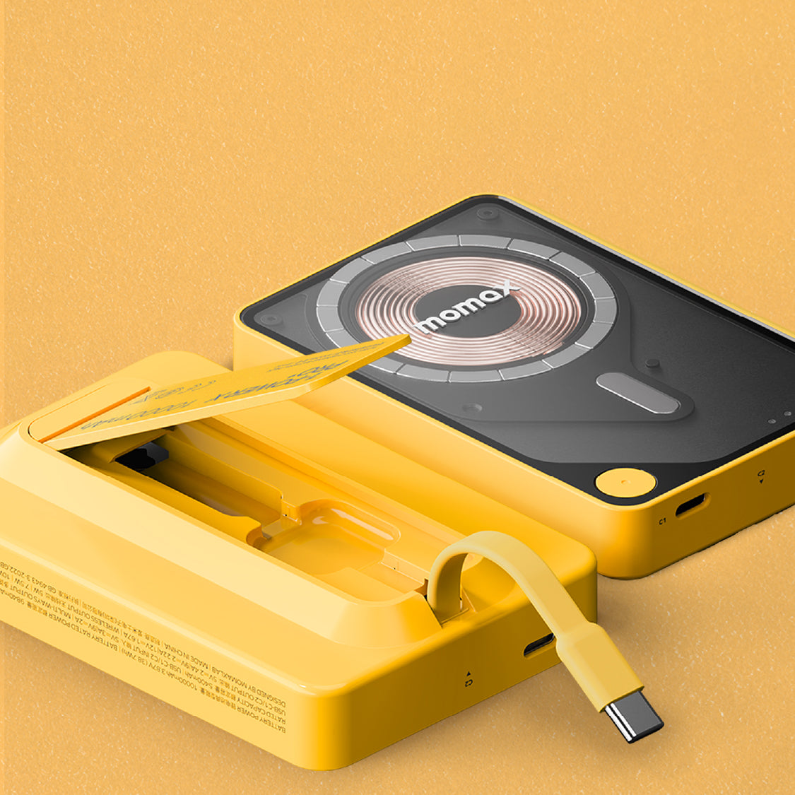 1-Power X Pro+ 10000mAh 內置USB-C線移動源支架 (CCC 認證)