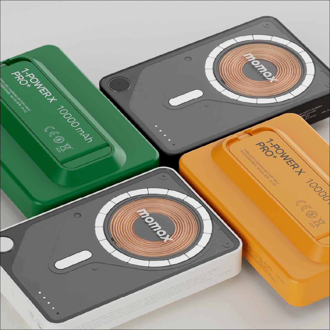 1-Power X Pro+ 10000mAh 內置USB-C線移動源支架 (CCC 認證)