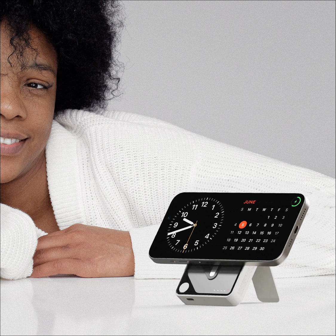 1-Power X Pro+ 10000mAh 內置USB-C線移動源支架 (CCC 認證)