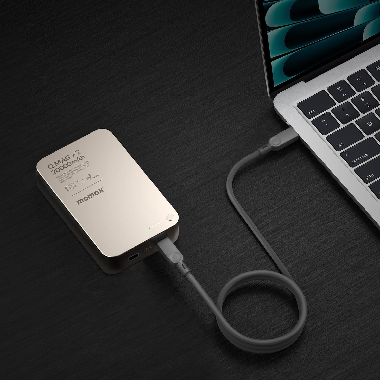 Q.MAG X2 20000mAh超薄磁吸流動電源 - 第二代