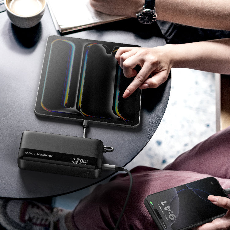 1-Power Ultra+ 20000mAh 內置 USB-C 線 70W 移動電源