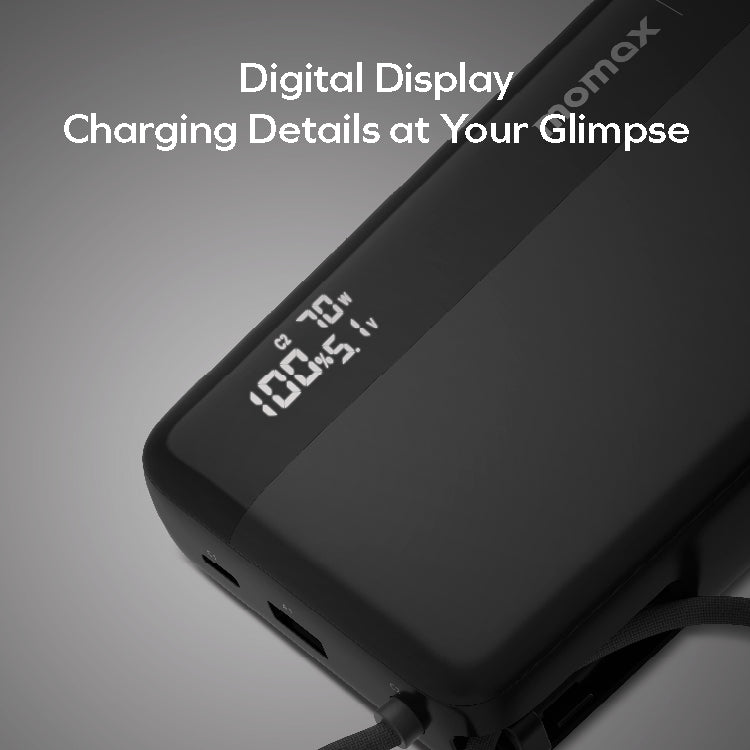 1-Power Ultra+ 20000mAh 內置 USB-C 線 70W 移動電源
