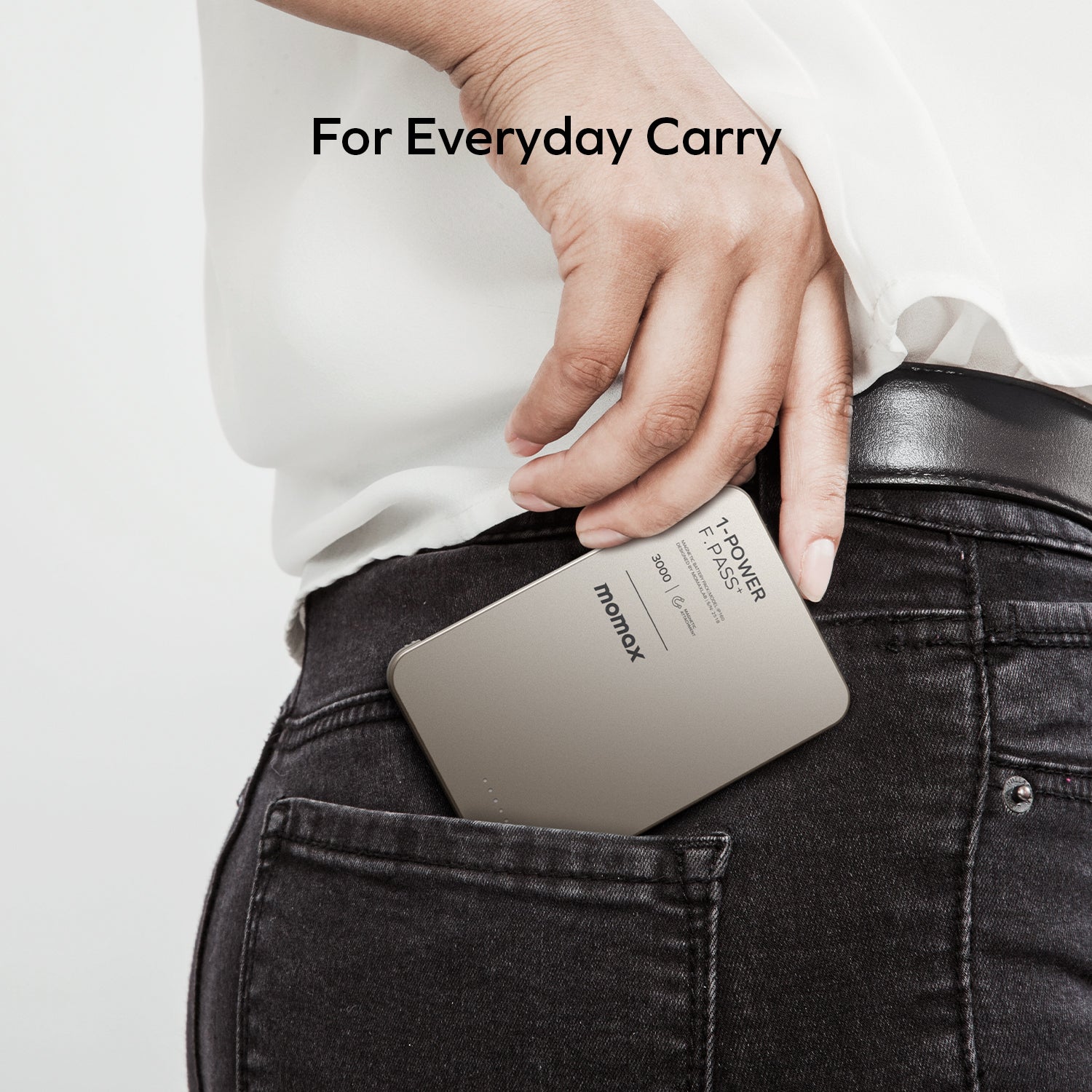 1-Power F.Pass⁺ 3000mAh 磁吸帶線流動電源