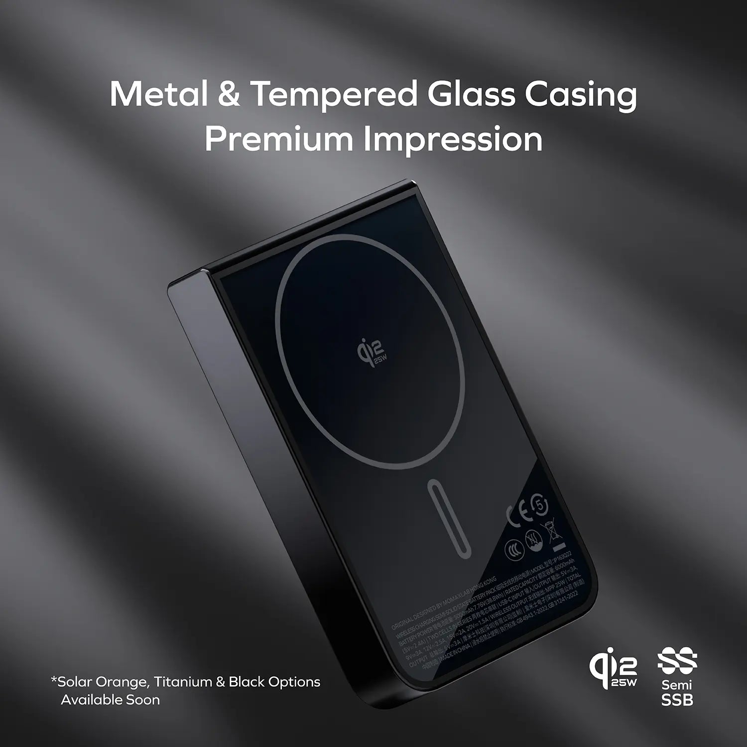 1-Power S.Pass² 10000mAh 磁吸流動電源 (CCC 認證)