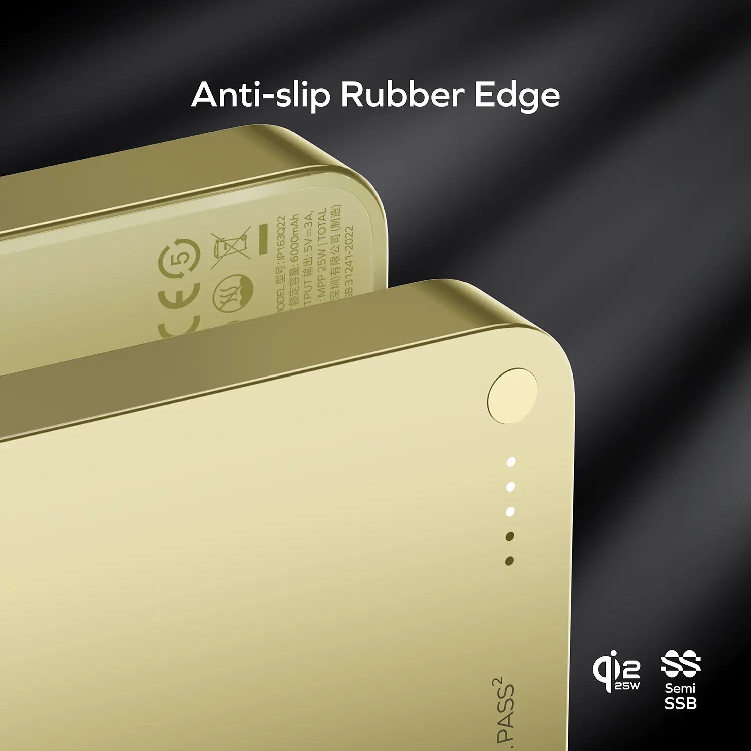 1-Power S.Pass² 10000mAh 磁吸流動電源 (CCC 認證)