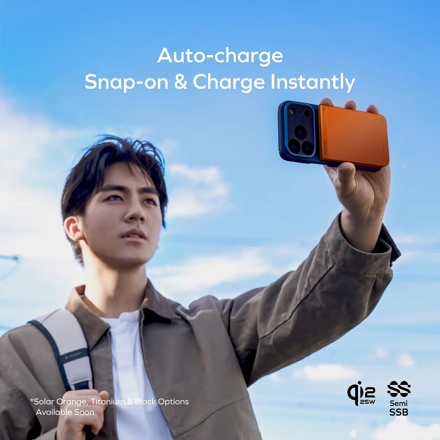 1-Power S.Pass² 10000mAh 磁吸流動電源 (CCC 認證)