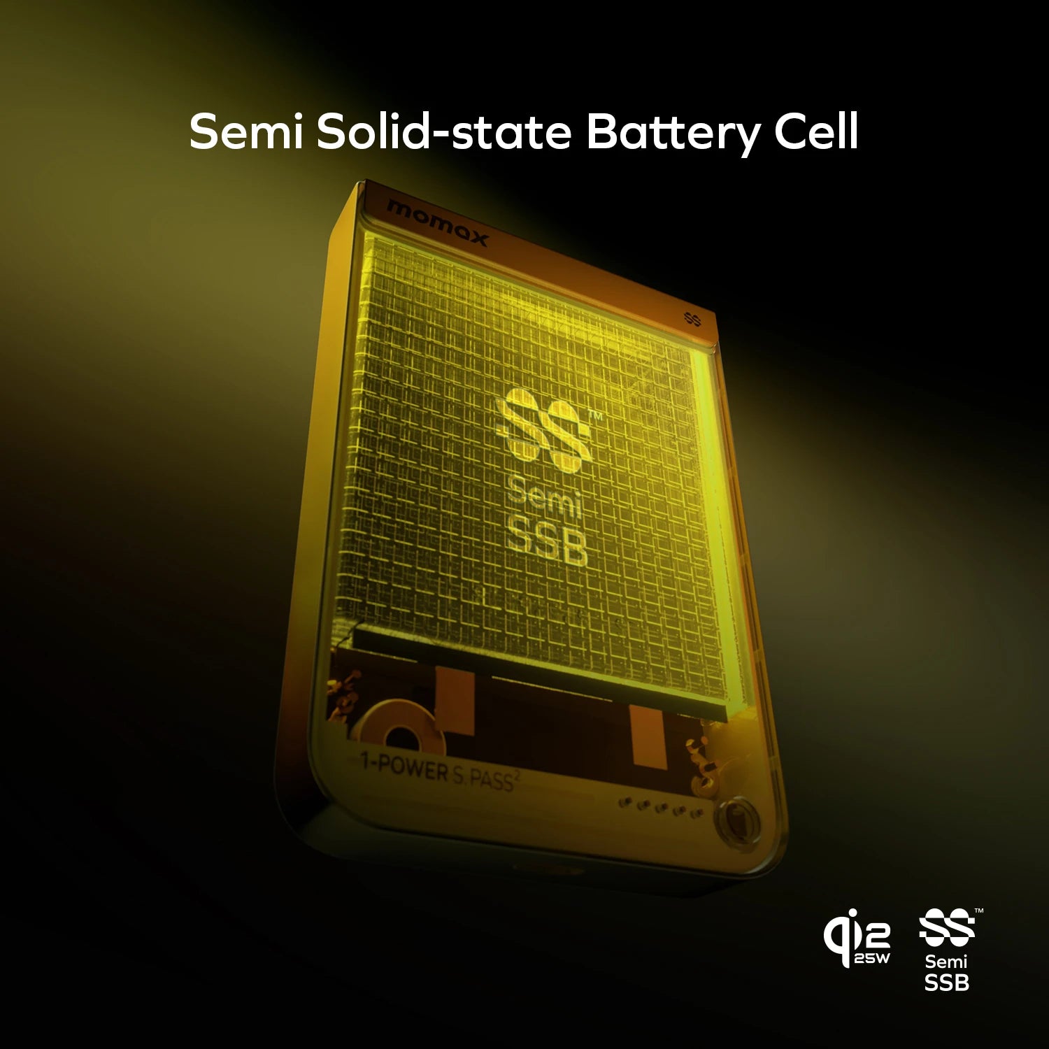 1-Power S.Pass² 10000mAh 半固態磁吸流動電源 (CCC 認證)