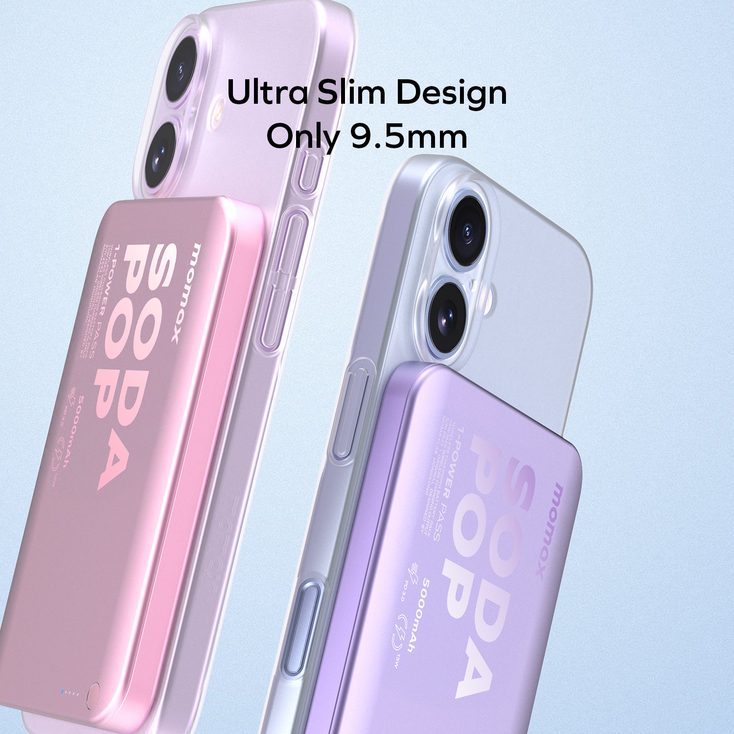 1-Power Pass 5000mAh 磁吸流動電源 (CCC 認證)