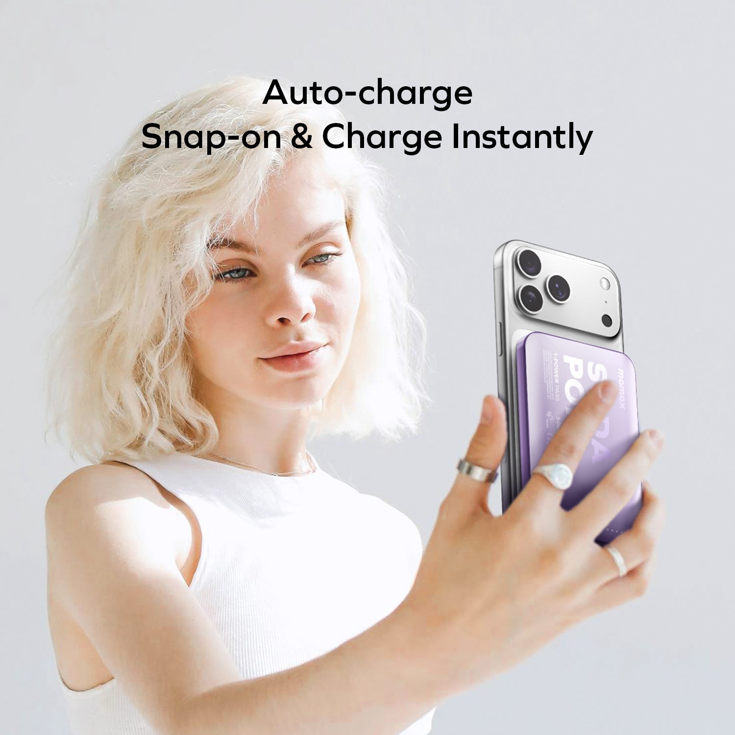 1-Power Pass 5000mAh 磁吸流動電源 (CCC 認證)