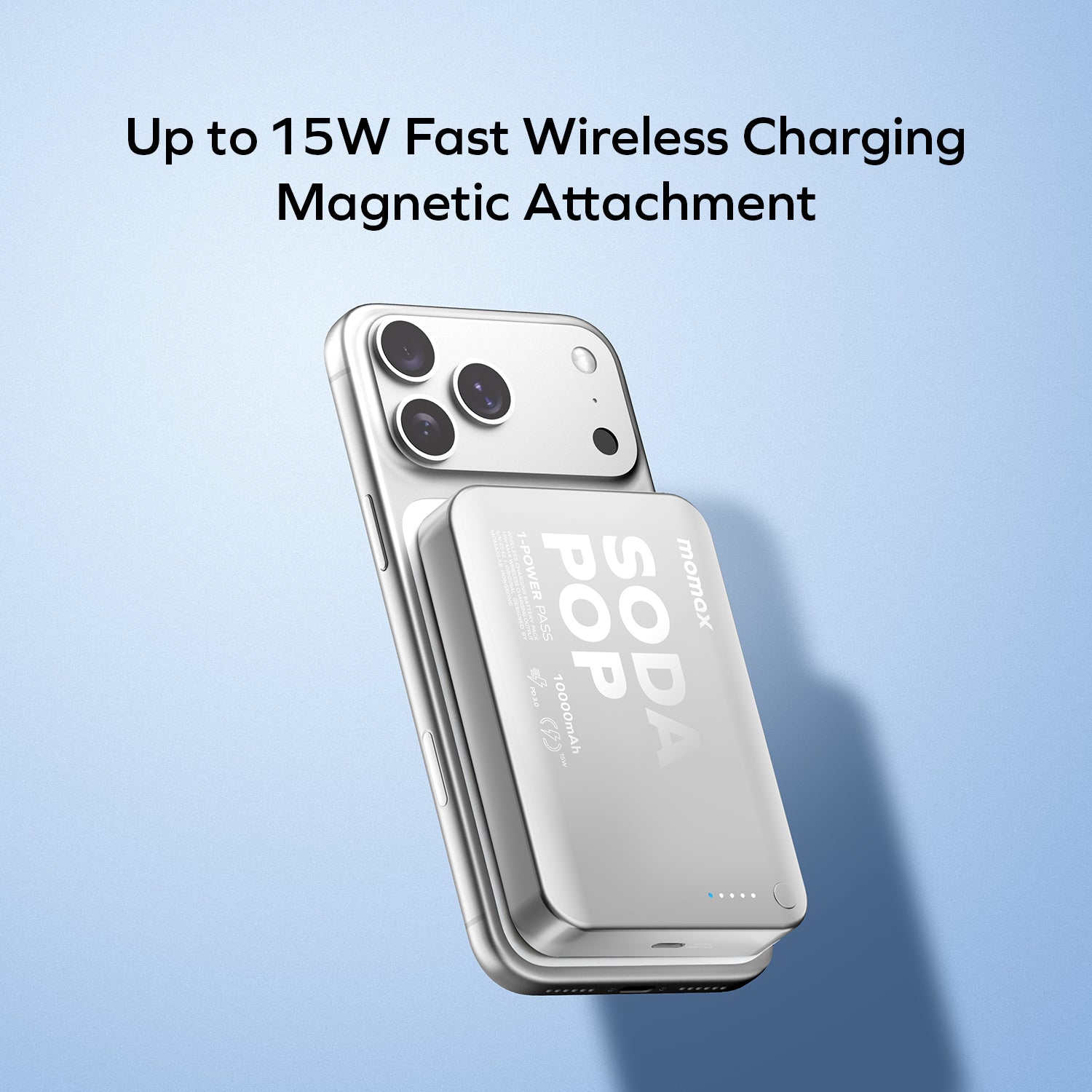1-Power Pass 10000mAh 磁吸流動電源 (CCC 認證)
