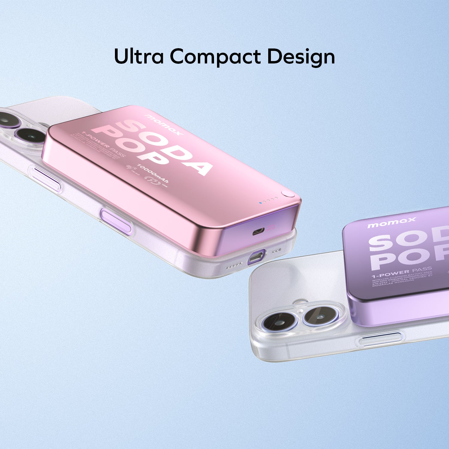 1-Power Pass 10000mAh 磁吸流動電源 (CCC 認證)