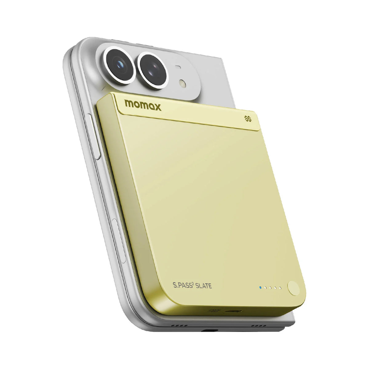 1-Power S.Pass² Slate 5000mAh 半固態磁吸流動電源 (iPhone Duo專屬,新國標認證) (預計11月開始出貨)