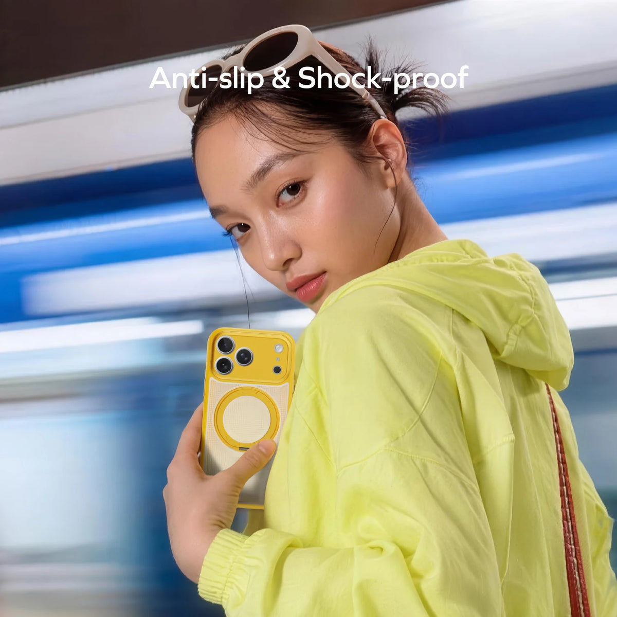 SŌMA Crystal 360° 旋轉支架磁吸保護殼 iPhone 18 系列