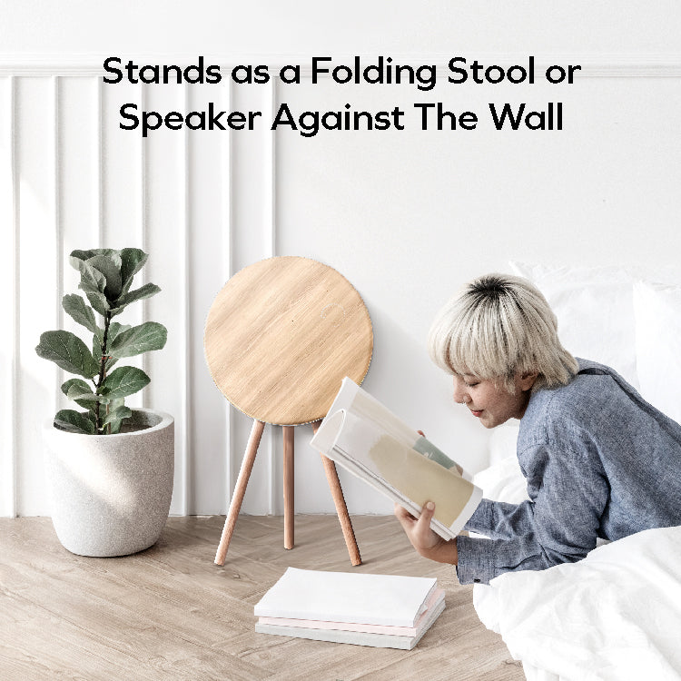 Cymbal Wireless Charging Table with Built-In Ambience Light and Speaker