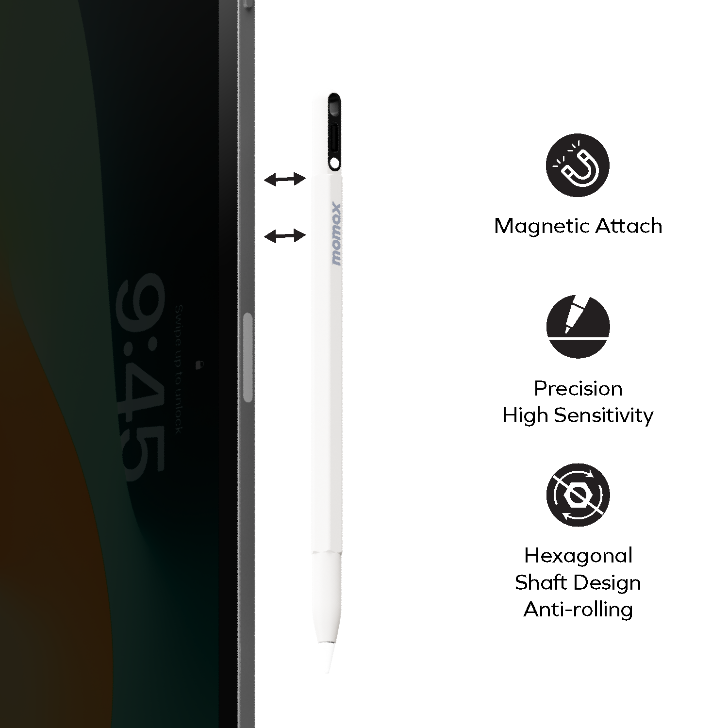 Mag.Link Pop 專用主動式電容筆/iPad