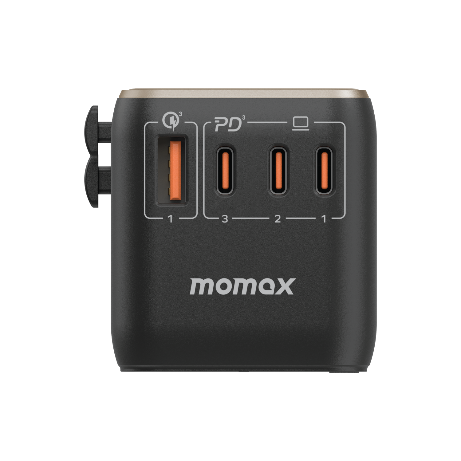 Momax 1-World 120W GaN 方便式旅行插座