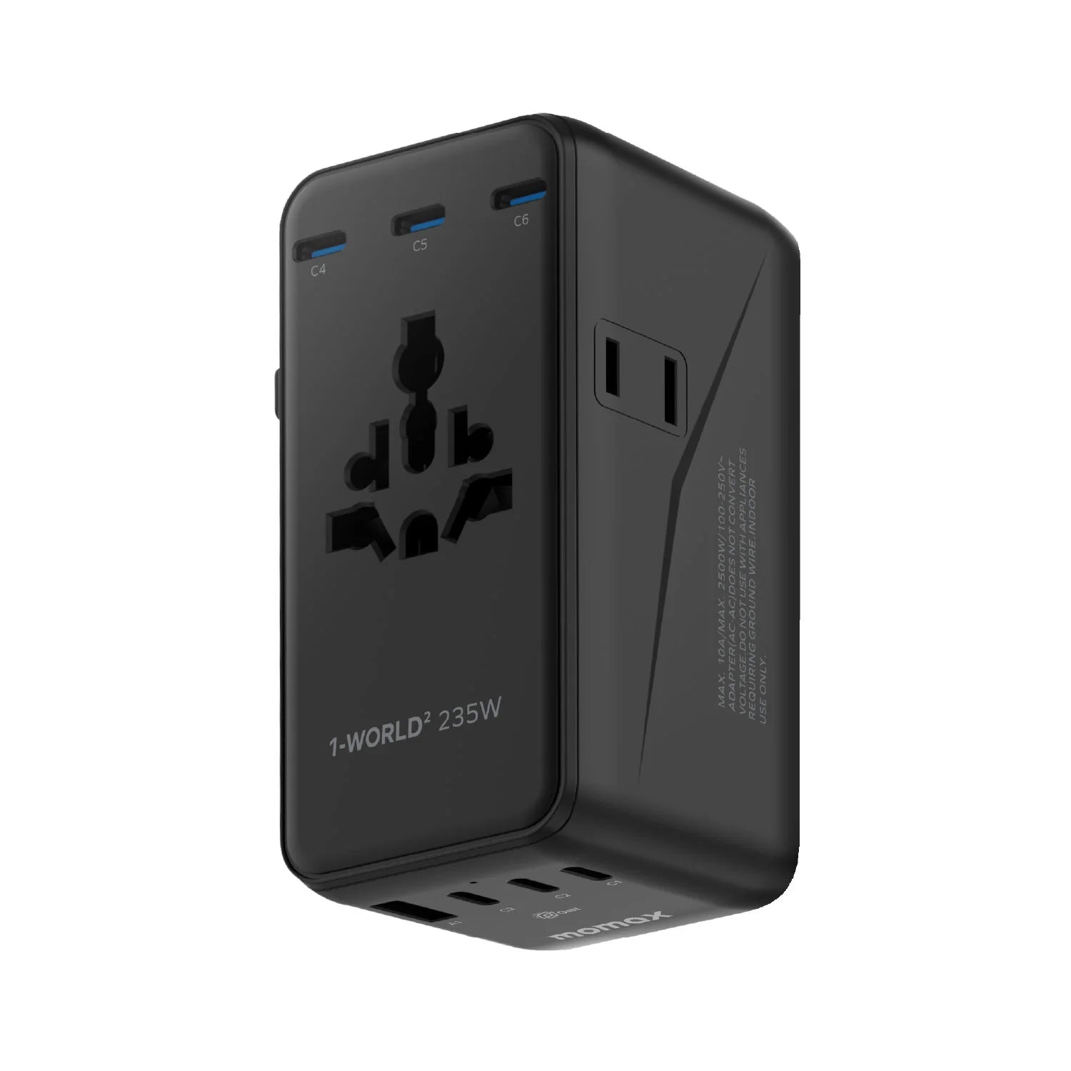 1-World² 235W Dreamer 235 七接口雙 AC 旅行充電插座