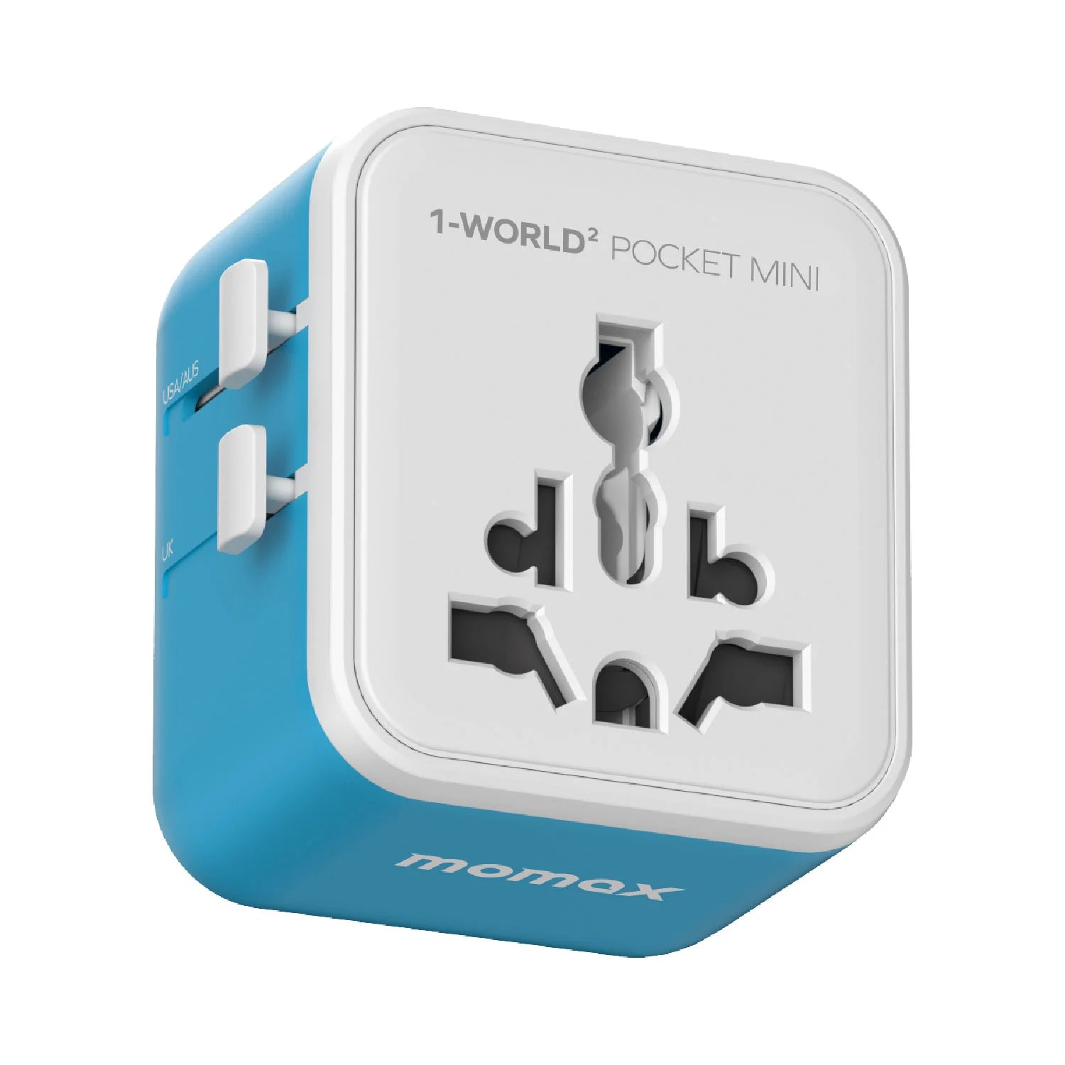 1-World² Pocket Mini 雙 AC 旅行插座