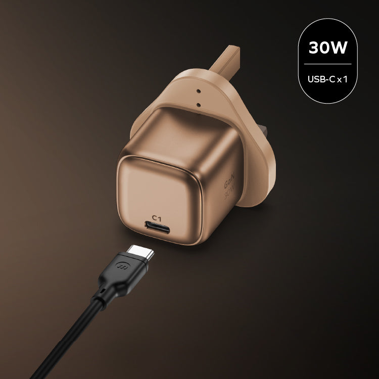 1-Charge 1 連接埠 30W 充電器
