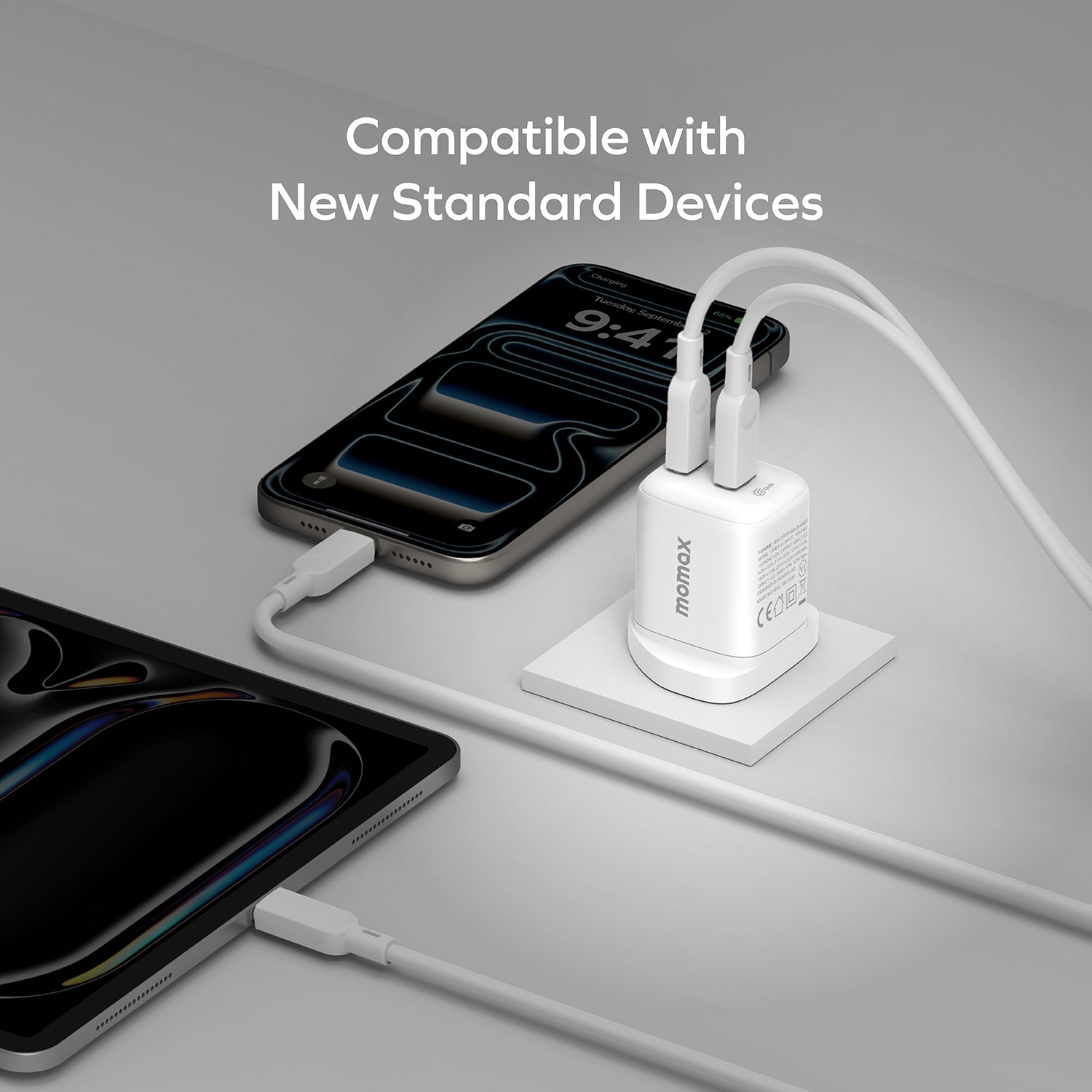 1-Charge 45W 雙輸出 GaN 充電器