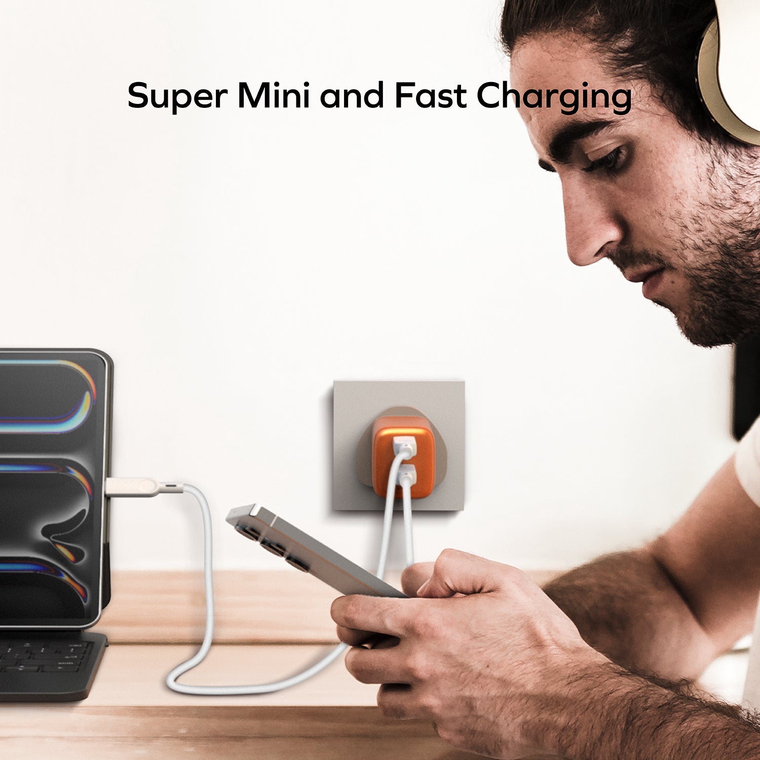 1-Charge 45W 雙輸出 GaN 充電器