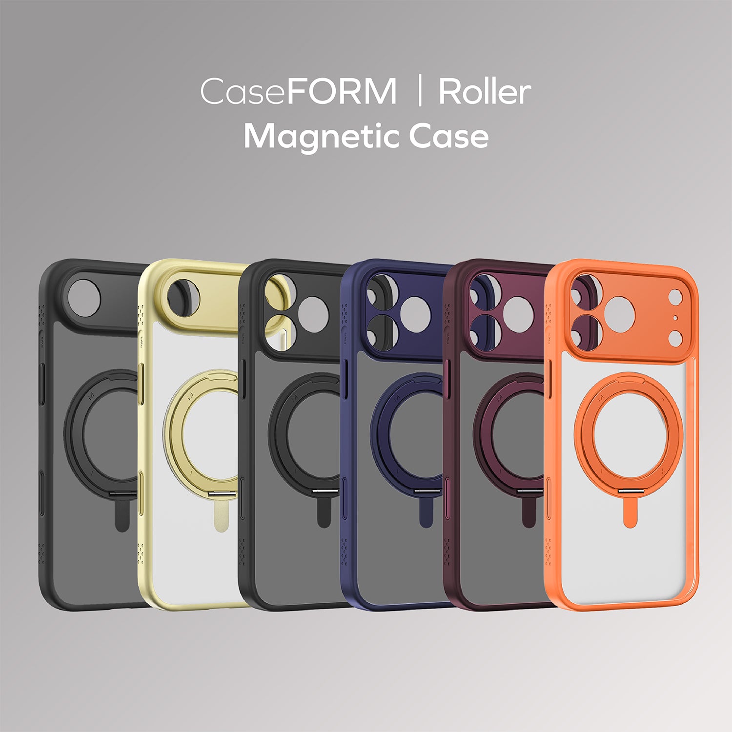 CaseFORM Roller 磁吸保護殼 iPhone 17 系列