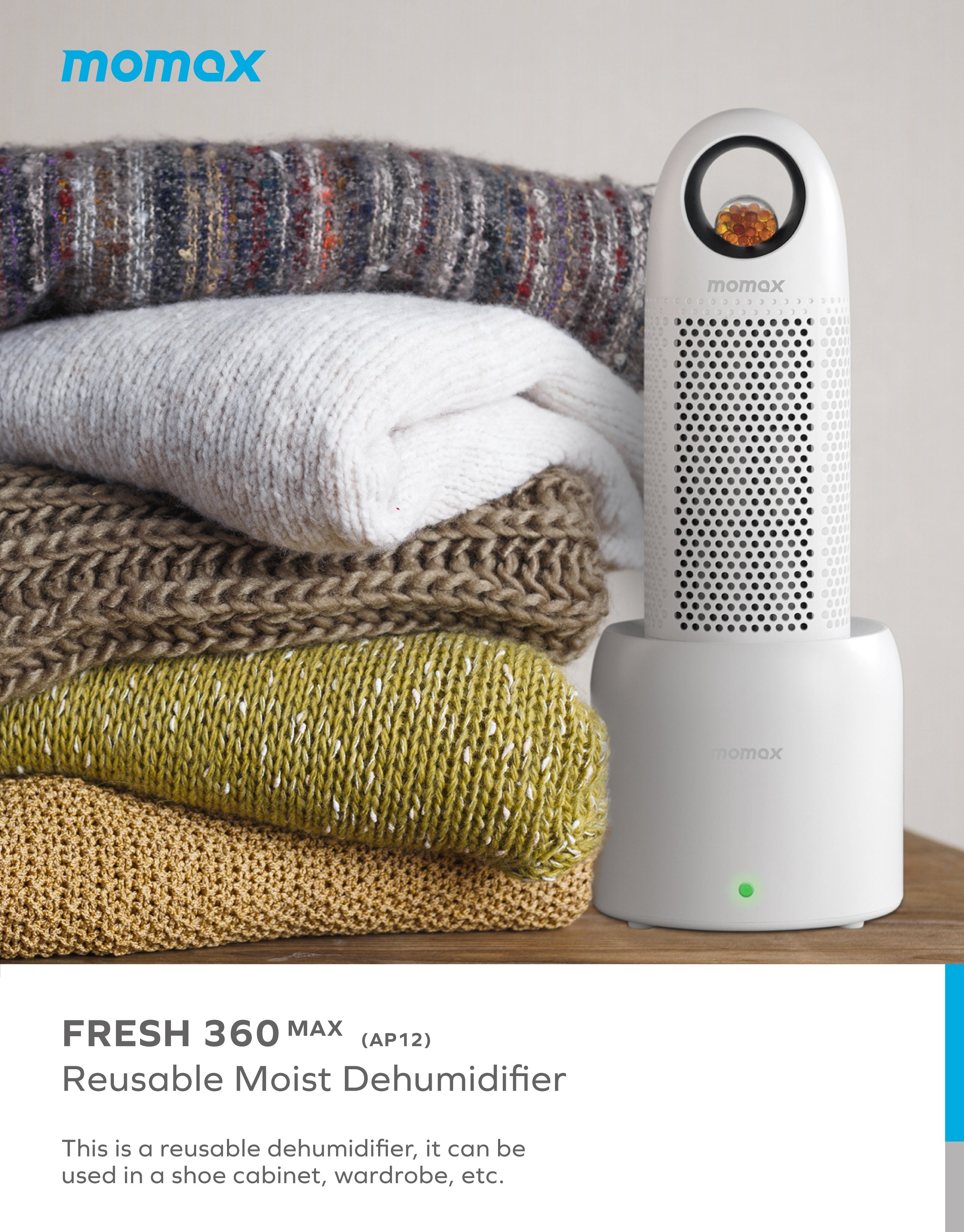 Fresh 360 Max Reusable Moist Dehumidifier