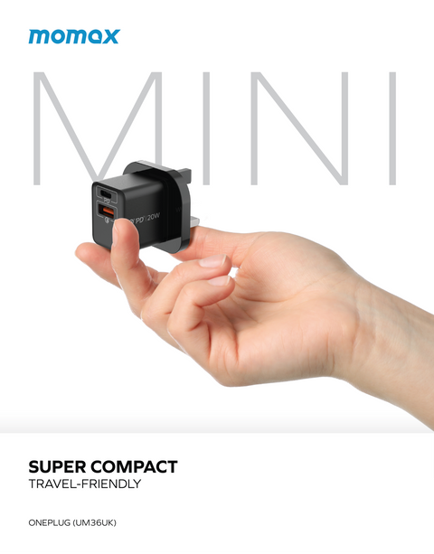 Momax ONEPLUG 雙輸出快速充電器