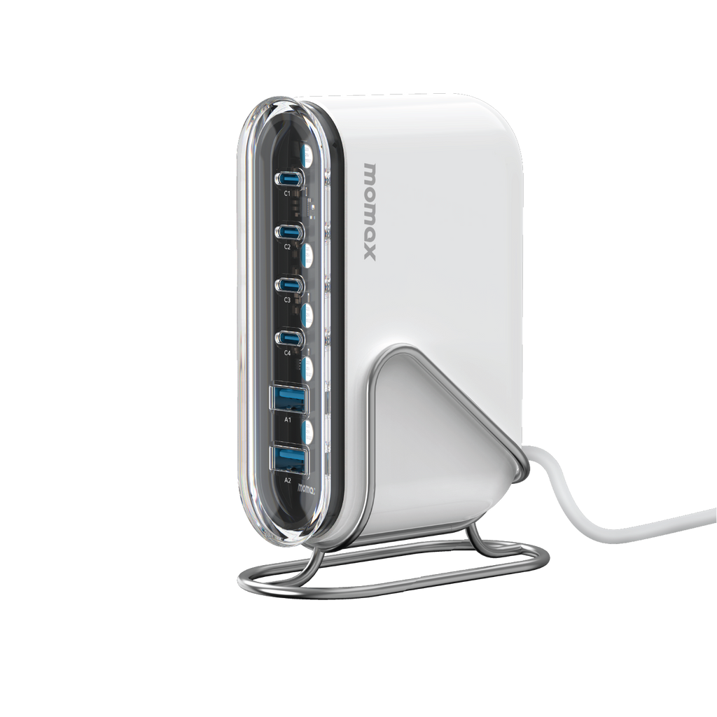 1-Charge Flow+ 120W 六輸出桌面GaN 充電座