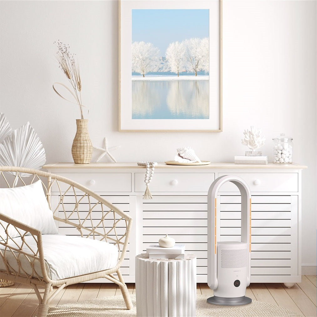 Ultra-Air smart IoT smart UV air purification bladeless fan