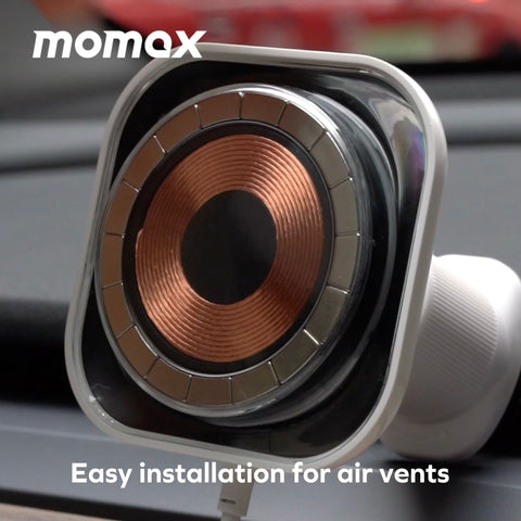 Momax 1-Charge Flow 磁吸無線充電車載支架