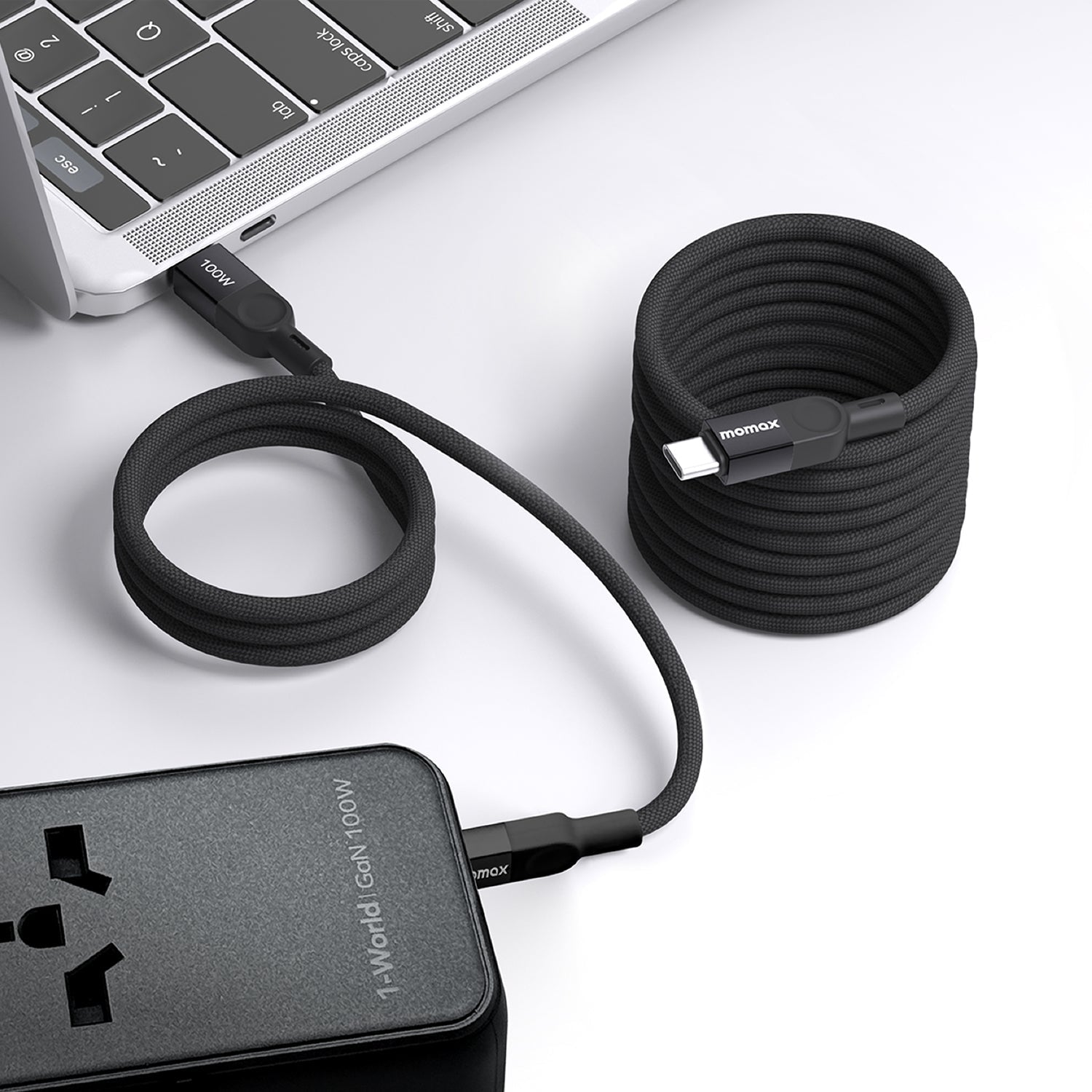 Mag.Link |  磁吸連接線 USB-C to USB-C 100W USB2.0