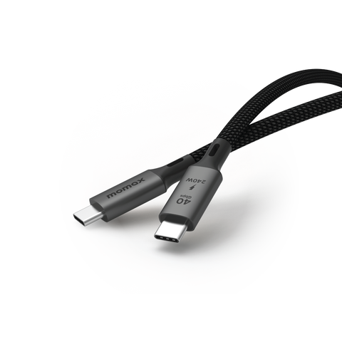 Elite 240W USB-C USB4 40Gbps 1m連接線