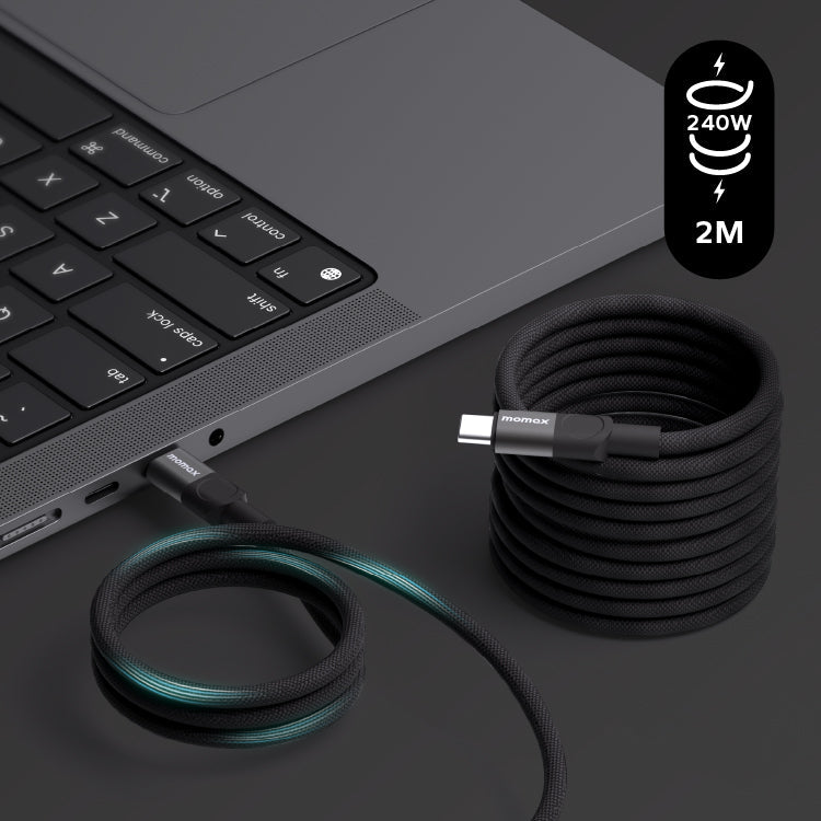 Mag.link 240W USB-C to USB-C 磁吸連接線 (2m)