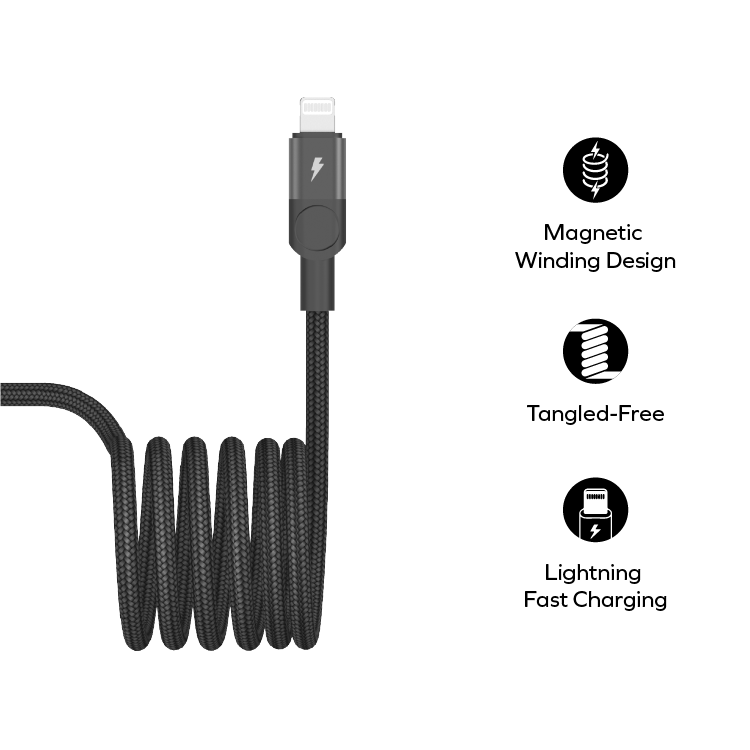 Mag.Link - USB-C to Lightning 磁吸連接線