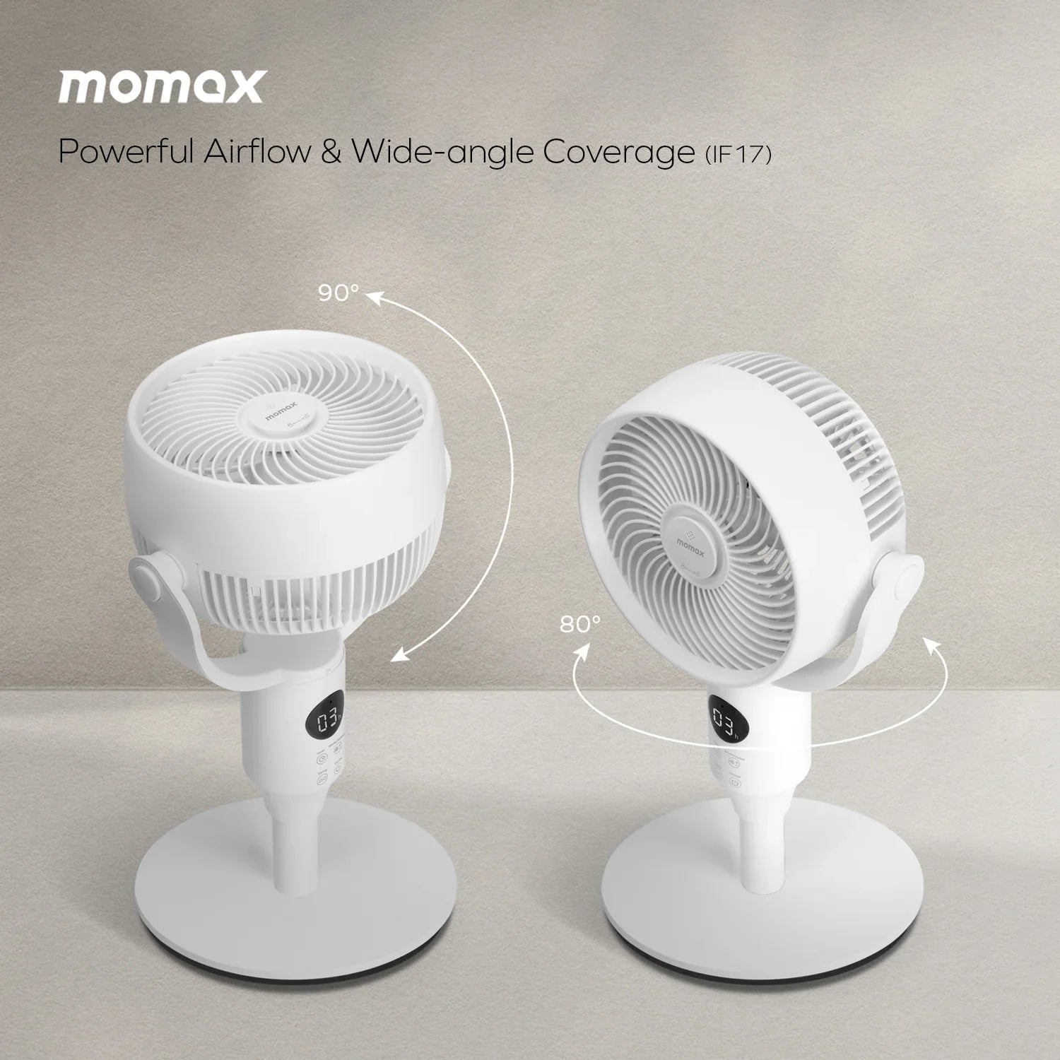 Airoma Tower 3D Floor-mounted Air Circulation Fan