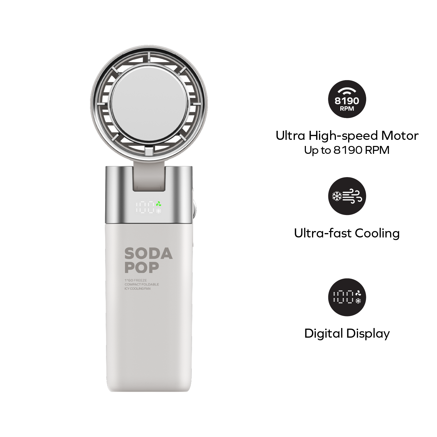 1° Go Freeze 輕巧摺疊式冰敷風扇 [新品預售 | 預計 3 月下旬登場]