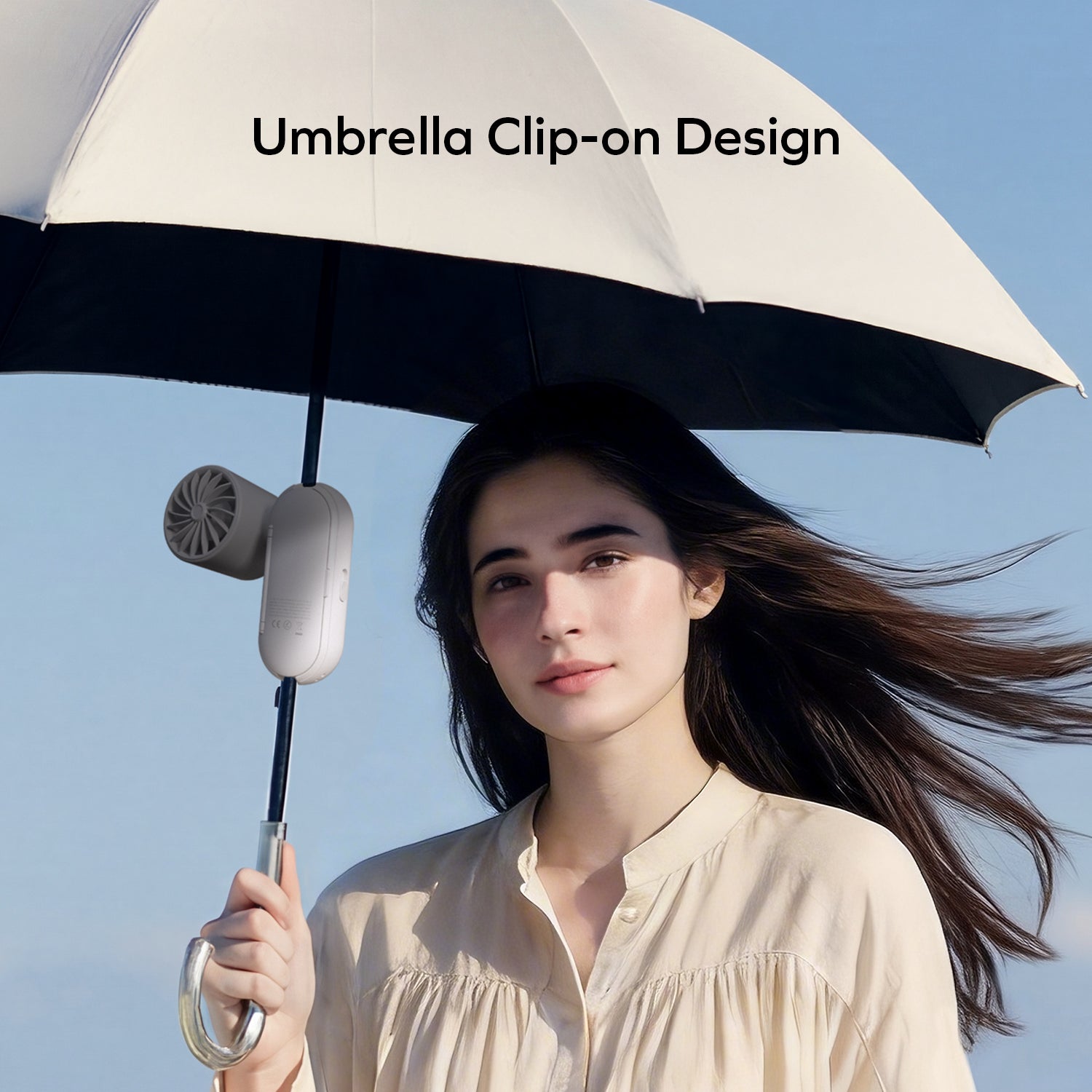 1° Go Clamp 輕巧摺疊式傘夾迷你風扇 [新品預售 | 預計 3 月下旬登場]