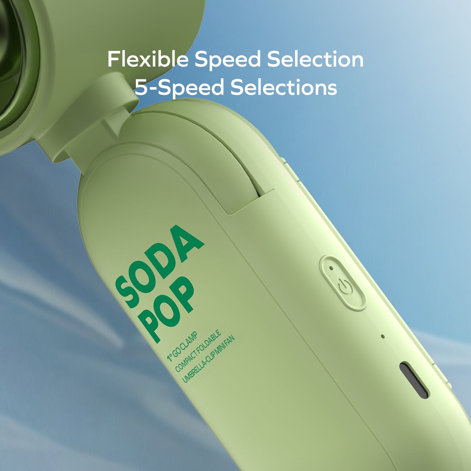 1° Go Clamp 輕巧摺疊式傘夾迷你風扇 [新品預售 | 預計 3 月下旬登場]