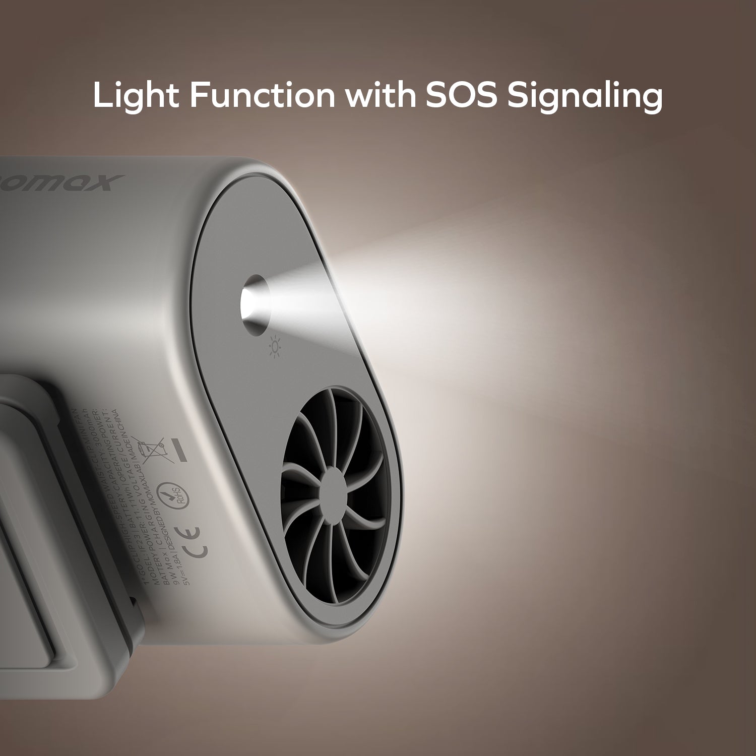 1° Go Clip 高速腰夾迷你風扇 [新品預售 | 預計 3 月下旬登場]